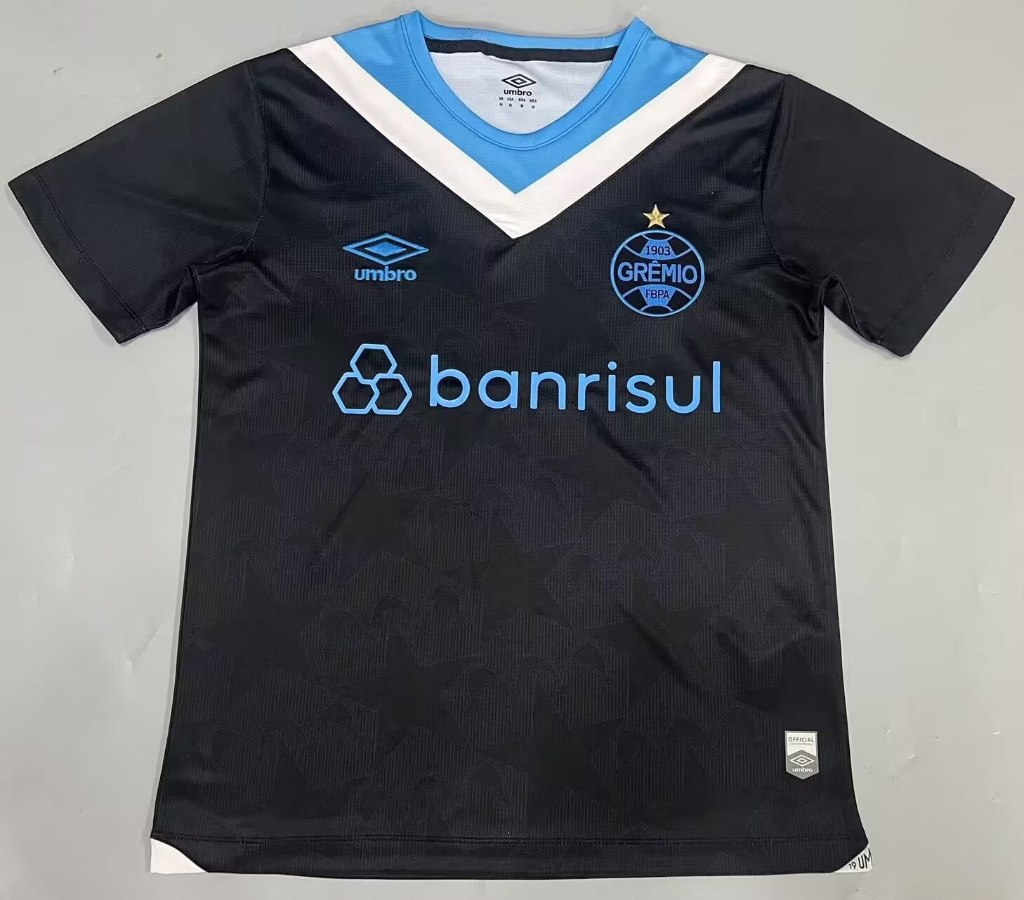 2024/25 Grêmio FBPA 2nd Away Black Thailand Soccer Jersey AAA-908