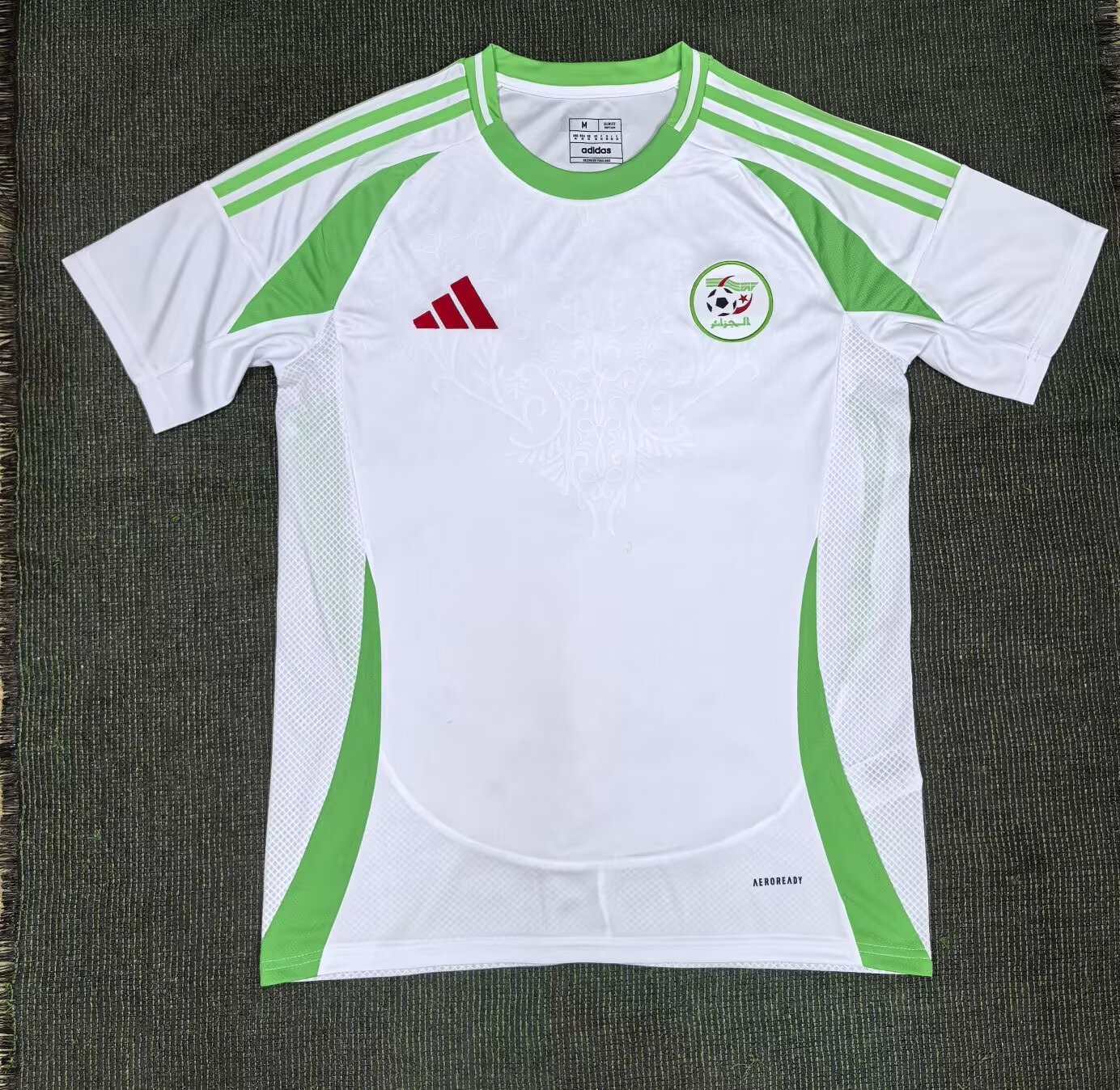 2024/25 Algeria Home White Thailand Soccer Jersey AAA-416/522/47