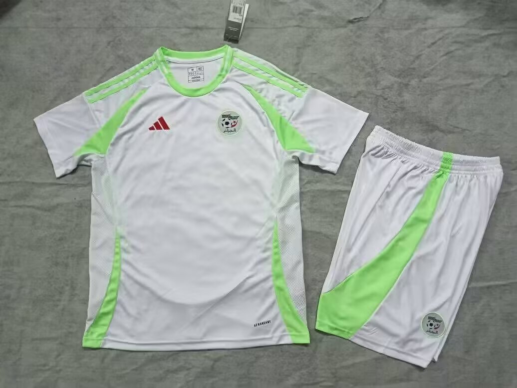 2024/25 Algeria Home White Training Soccer Uniform-315