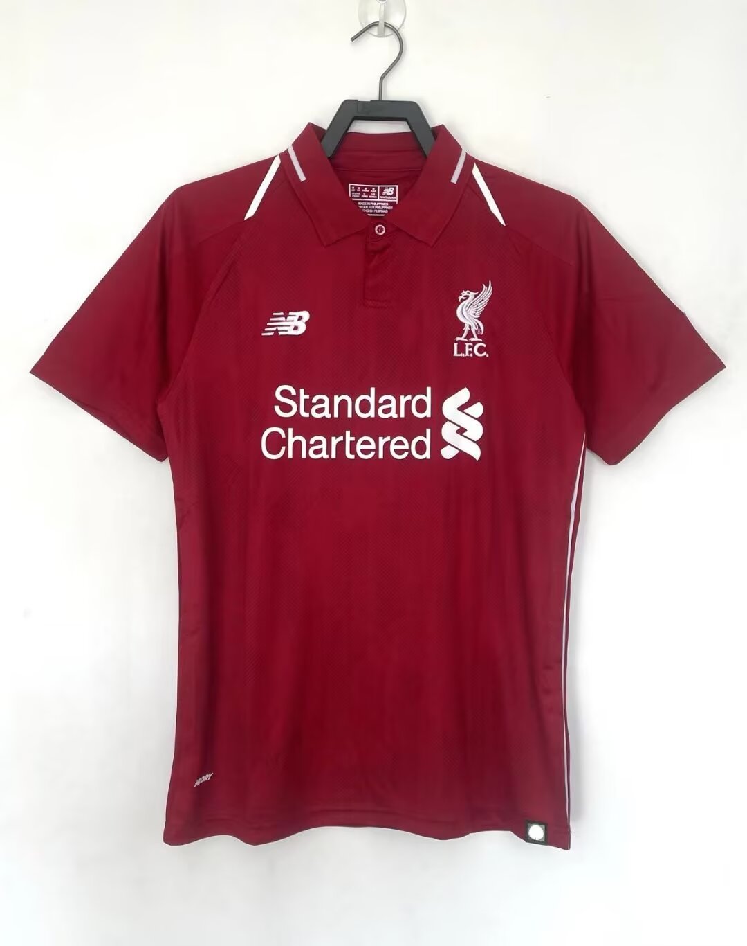 18/19 Retro Version Liverpool Home Red Thailand Soccer Jersey AAA-811