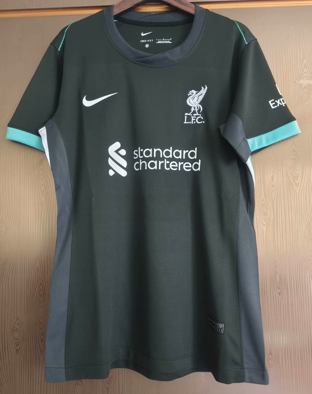 2024/25 Liverpool Away Black Thailand Female Soccer Jersey AAA-JJ/SH