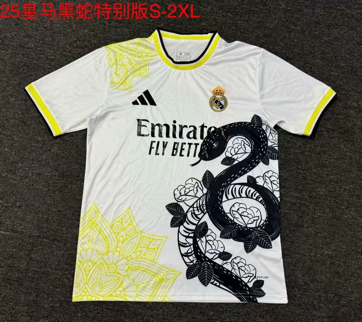 2024/25 Special Version Real Madrid White Thailand Soccer Jerseys AAA-709/23