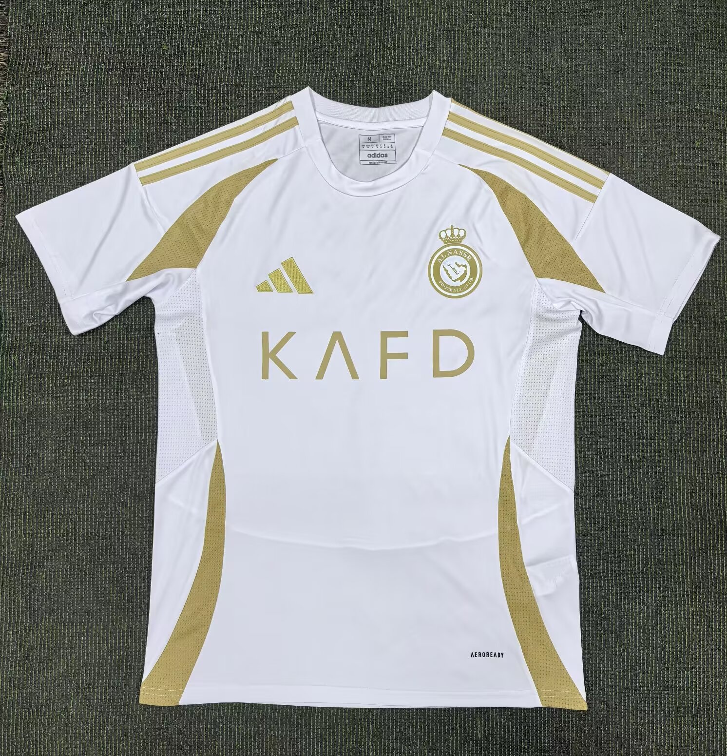 2024/25 Al-Nassr FC 2nd Away White Thailand Soccer Jersey AAA-416/407/705