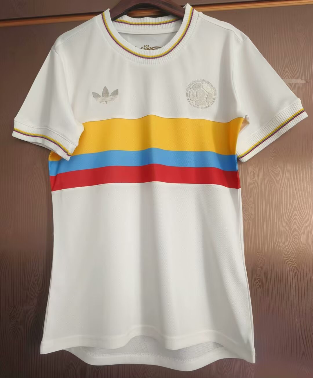 2024-25 Commemorative Version Colombia White Female Thailand Soccer Jersey-SH/JJ