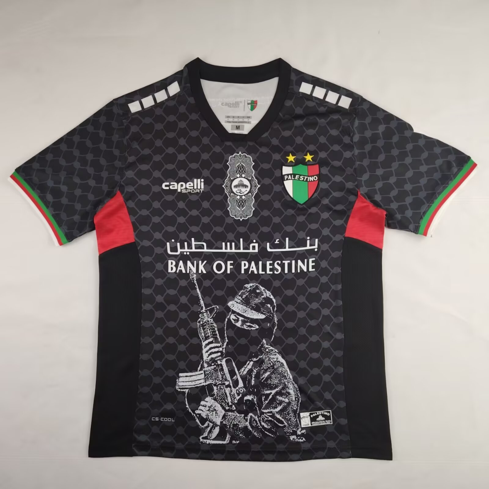 2024/25 Special Version Palestine Away Black Thailand Soccer Jersey AAA-38