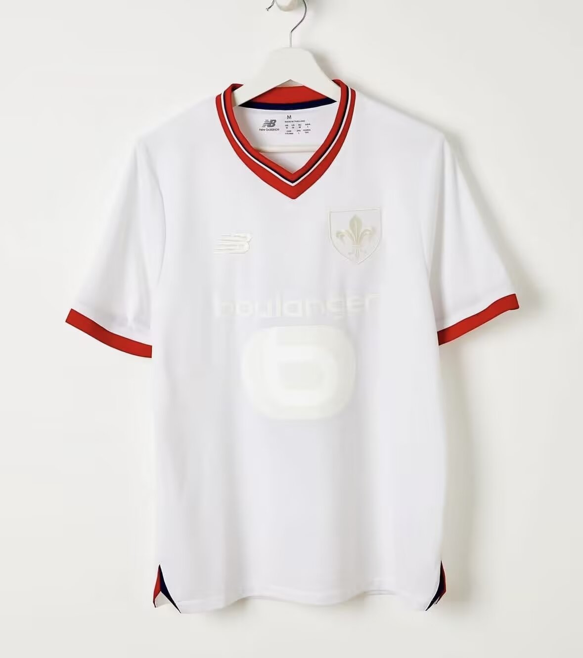 80th Commemorative Version 2024/25 Lille OSC  White Thailand Soccer Jersey AAA-95