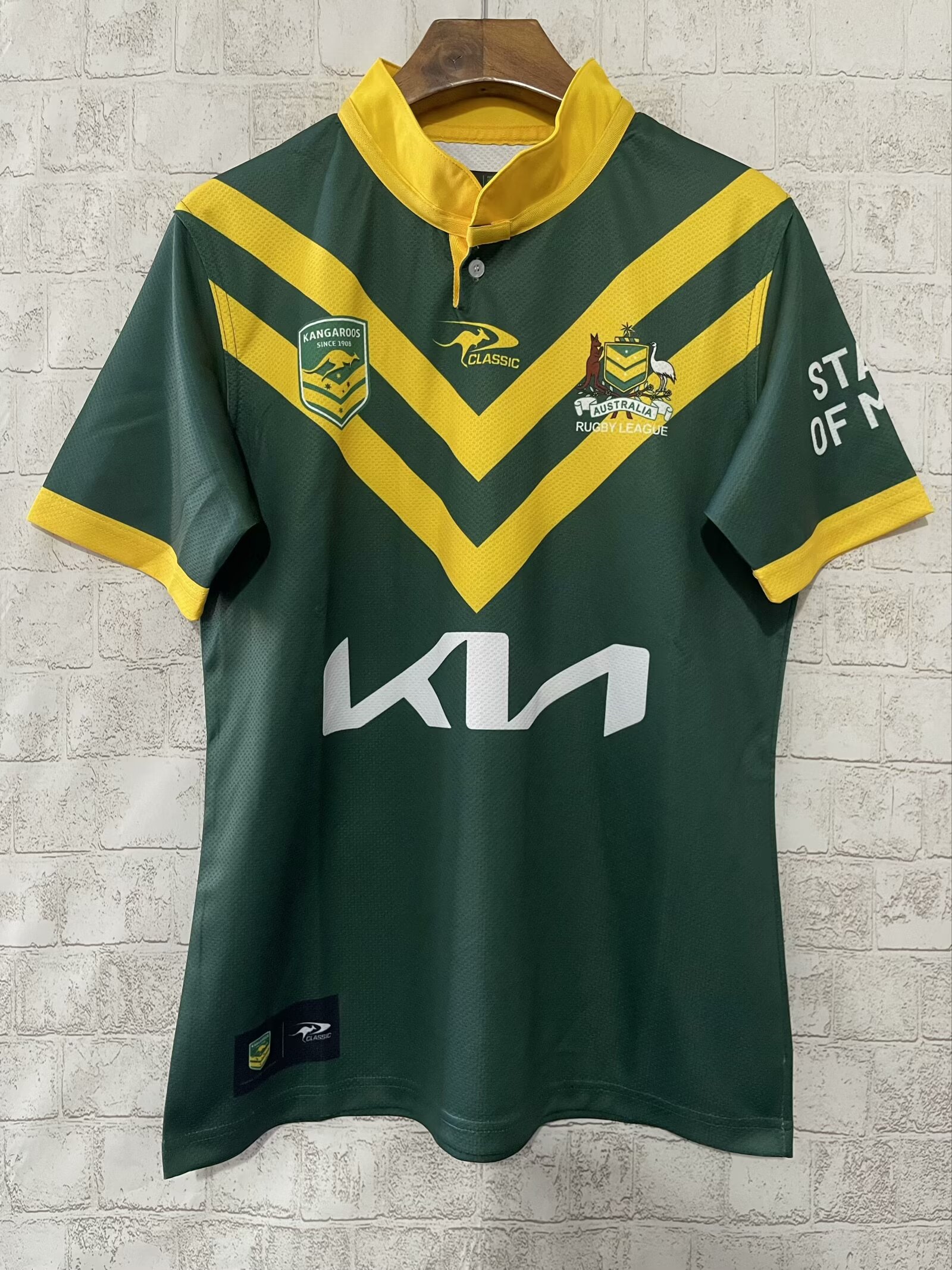 2024/25 Season Australia Green Thailand Rugby Shirts-805