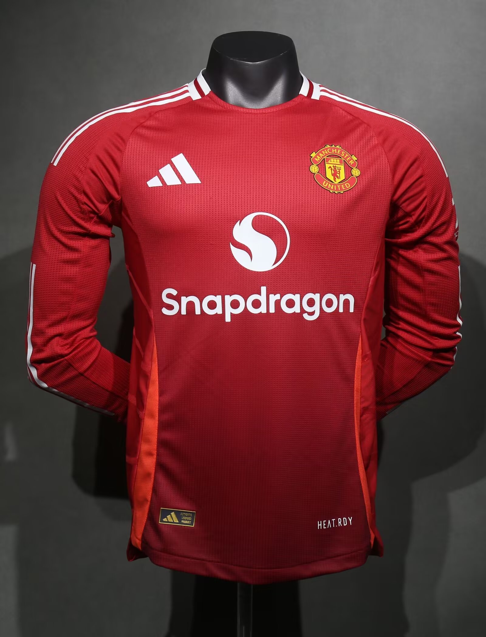 Player Version 2024/25 Manchester United Home Red Thailand LS Soccer Jeesey AAA-210/888/703