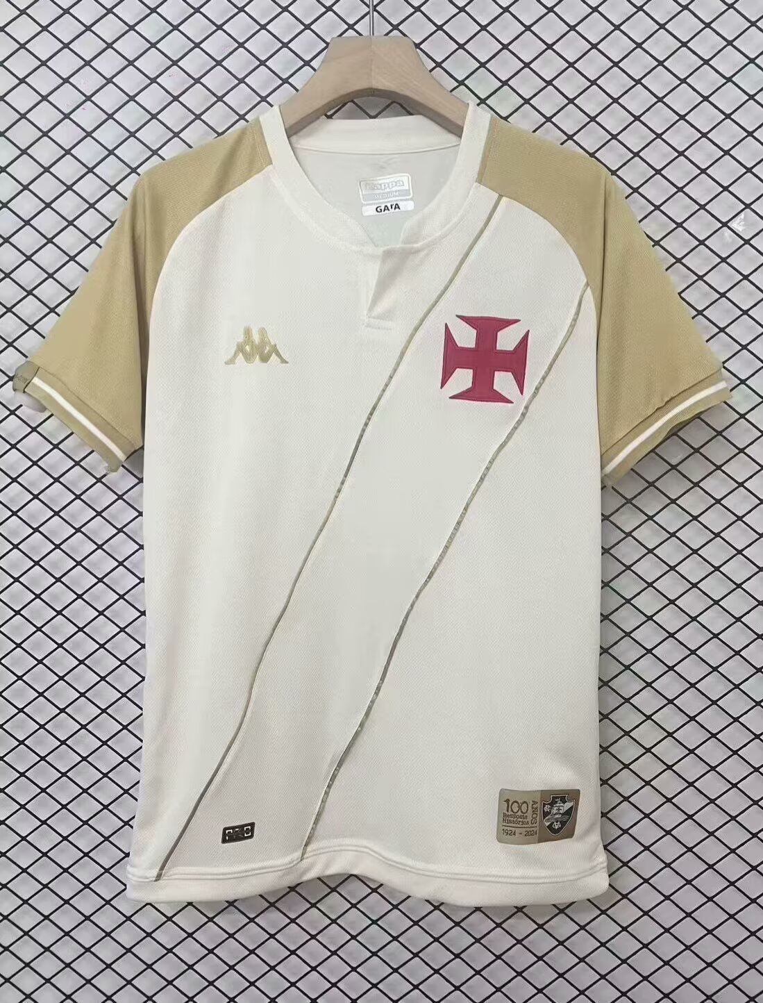 2024/25 CR Vasco da Gama 2nd Away White Traning Thailand Soccer Jersey AAA-95/36/23