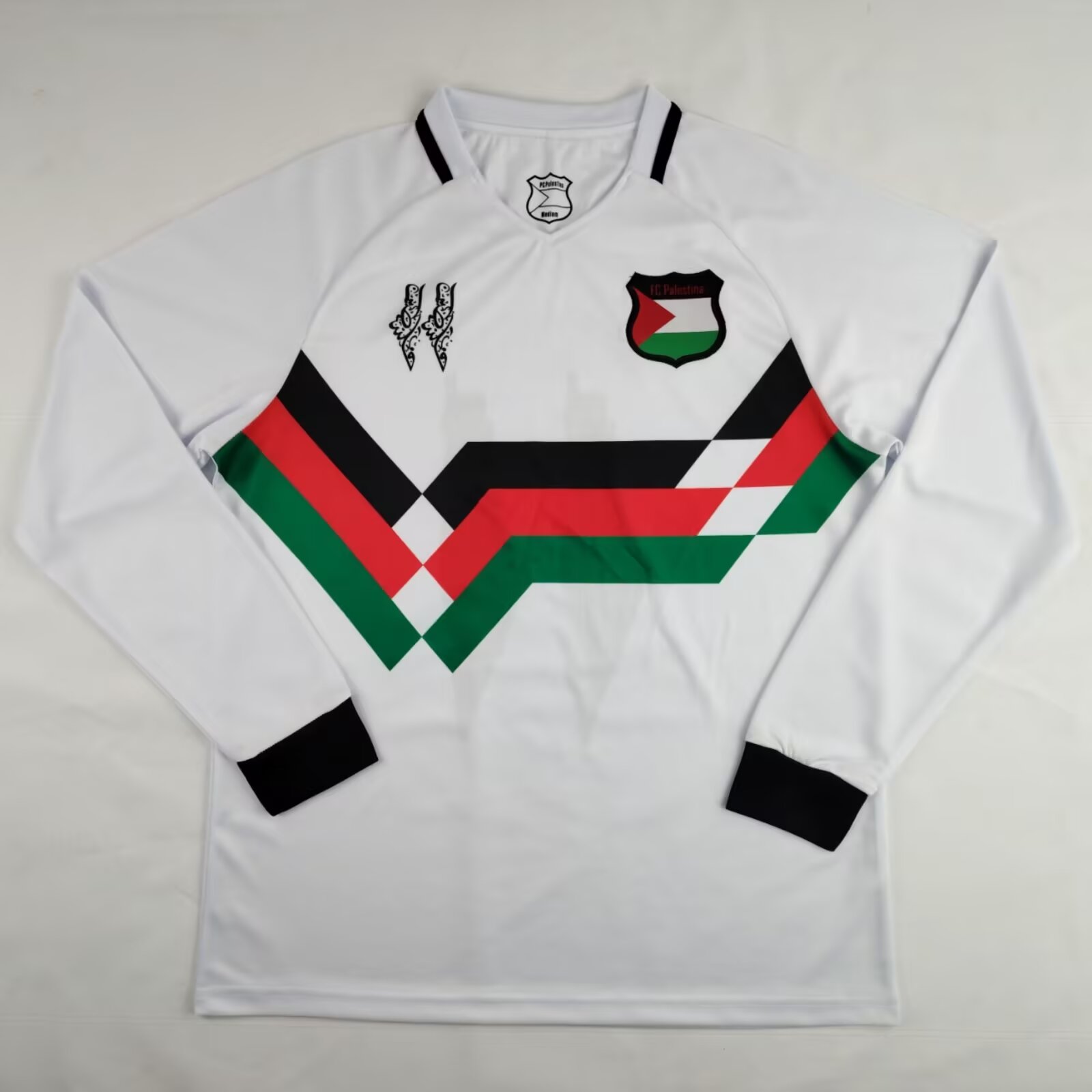 2024/25 Palestino White Thailand LS Soccer Jersey-38