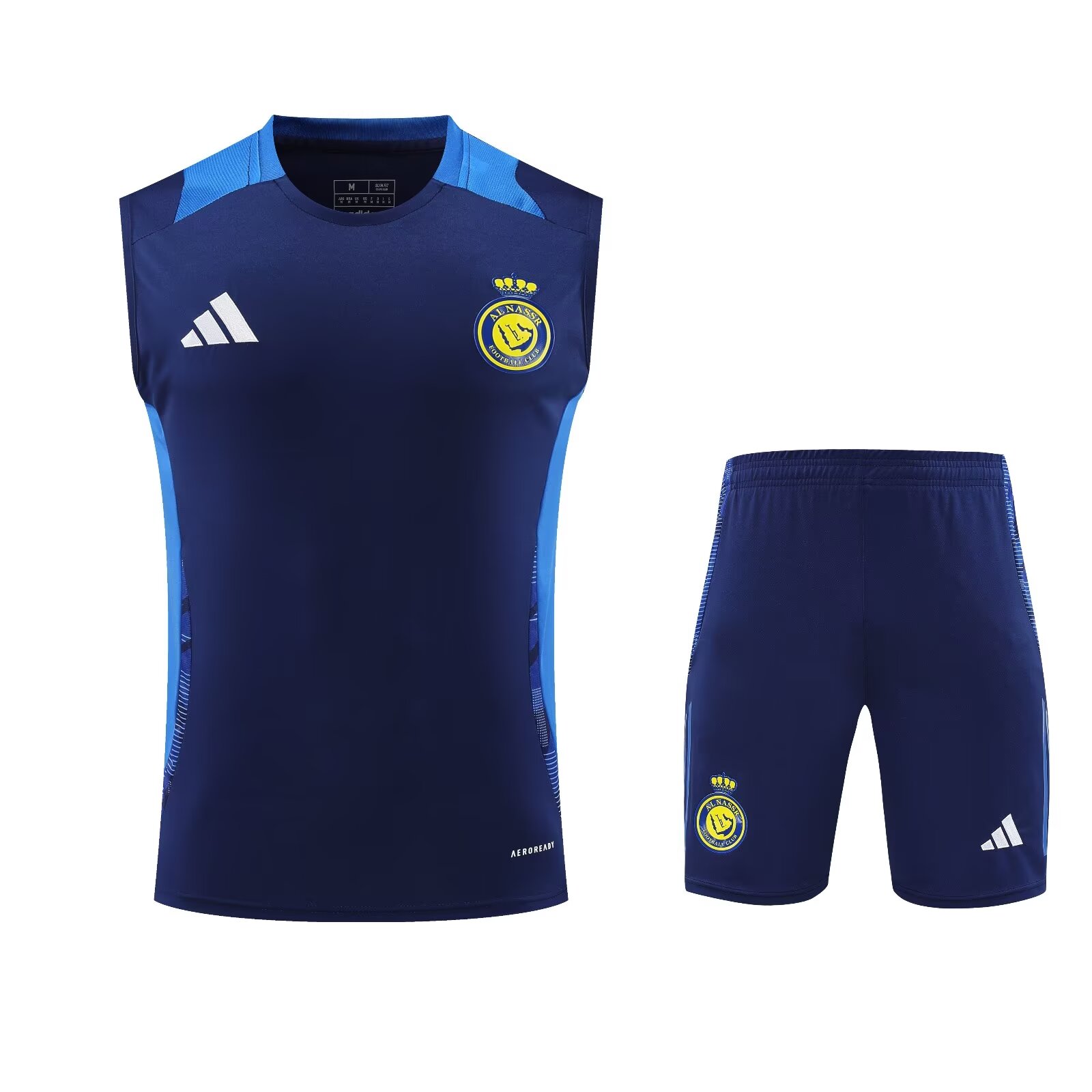 2024/25 Al-Nassr FC Blue Thailand Soccer Vest Uniform-418