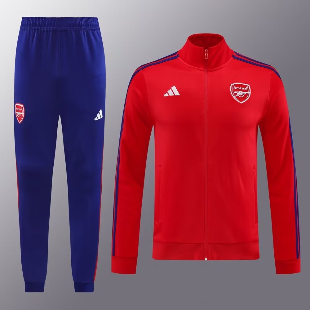 2024/25 #01 Arsenal Red Soccer Jacket Uniform-LH