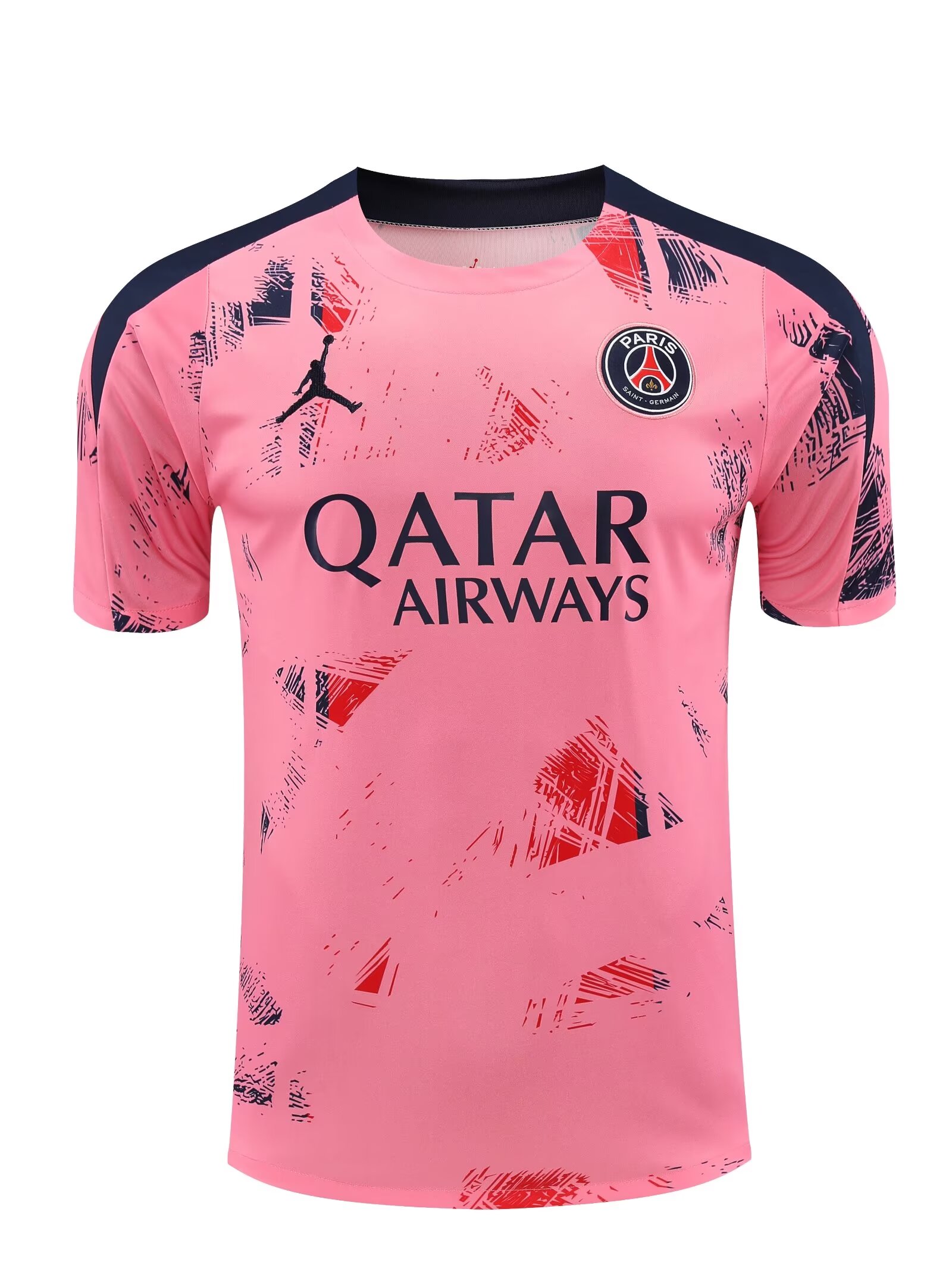 2024/25 Paris SG Pink Thailand Soccer Training Jerseys-418