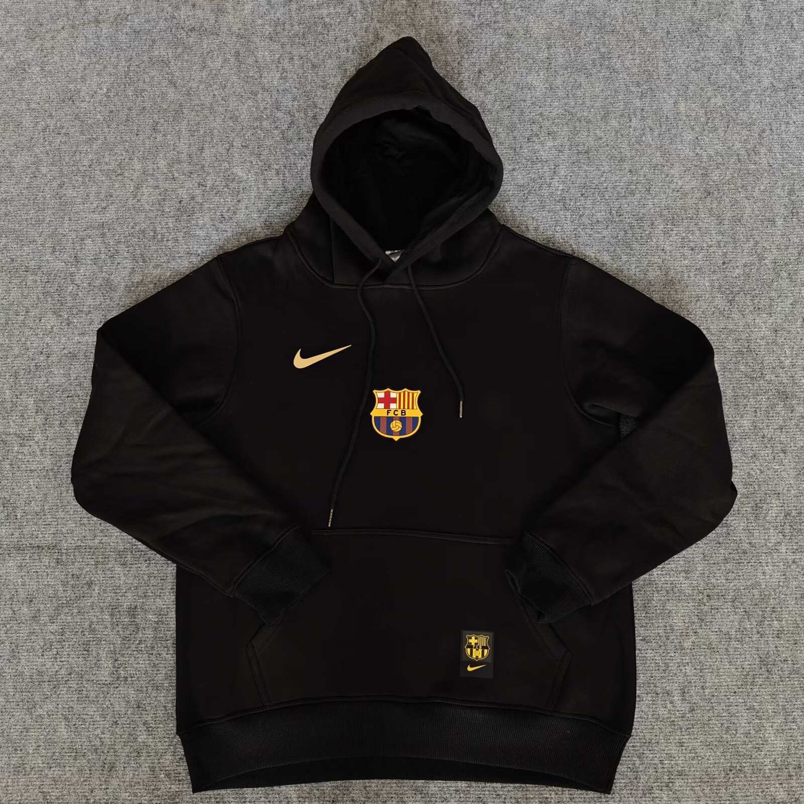 2024/25 Barcelona Black Thailand Soccer Tracksuit Top-308