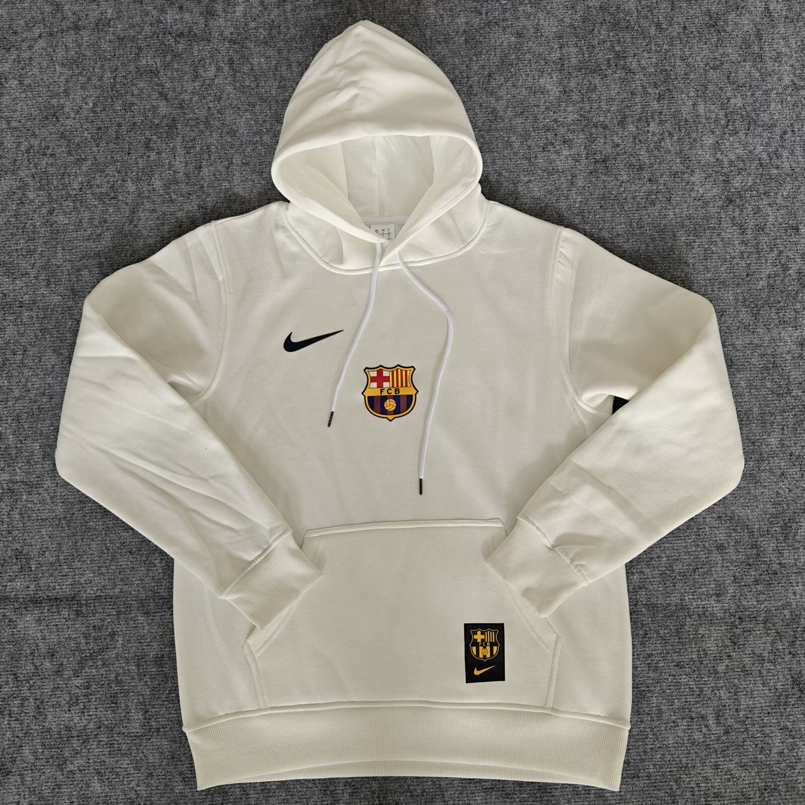 2024/25 Barcelona White Thailand Soccer Tracksuit Top-308