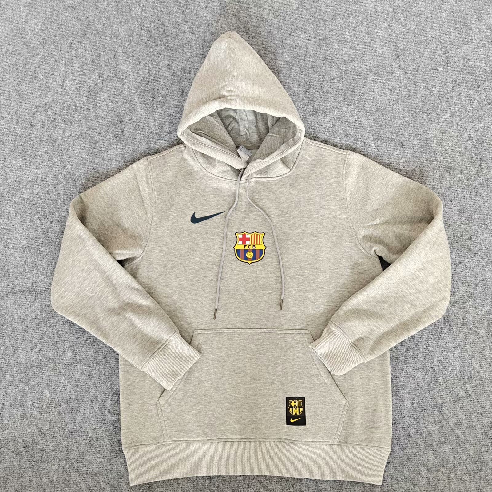 2024/25 Barcelona Gray Thailand Soccer Tracksuit Top-308