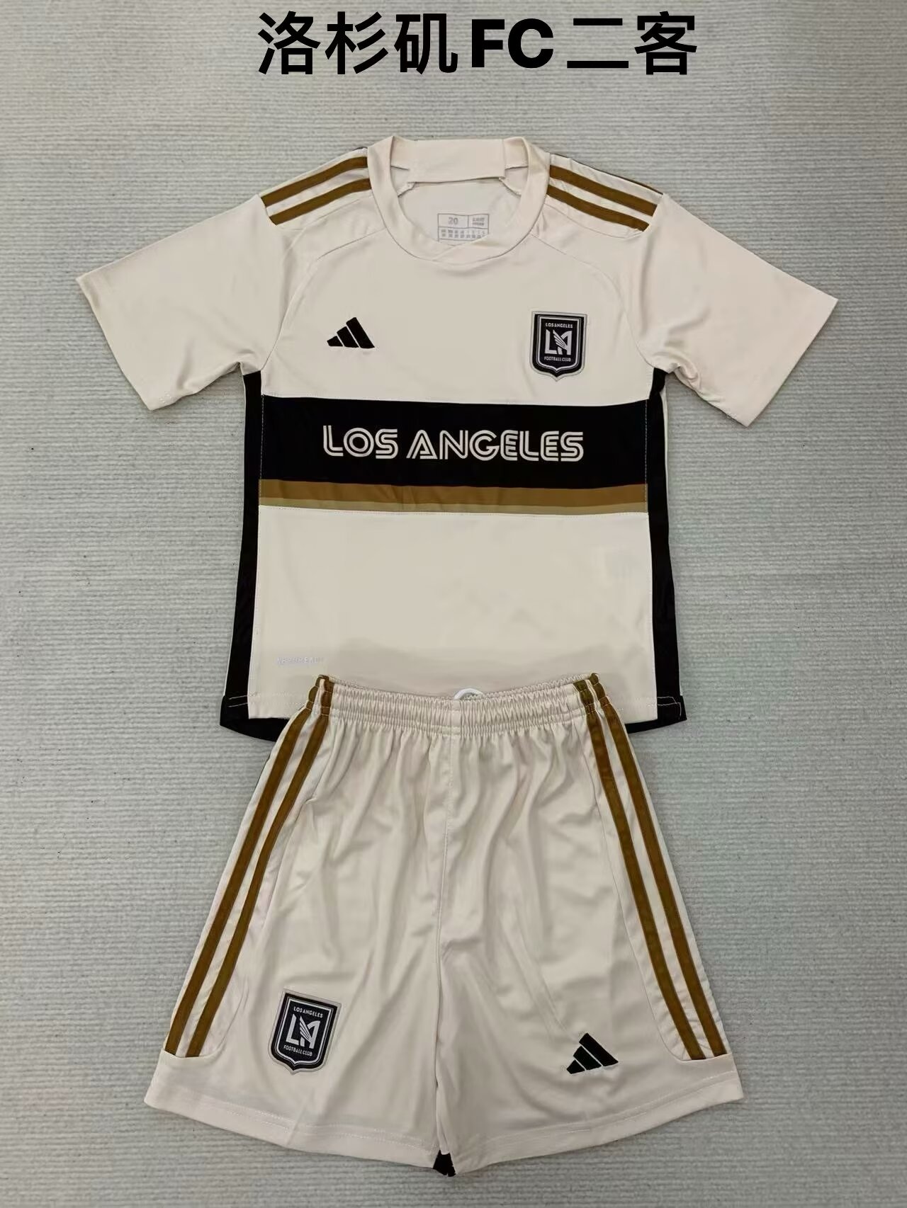 2024/25 Los Angeles FC 2nd Away White Soccer Uniform-208