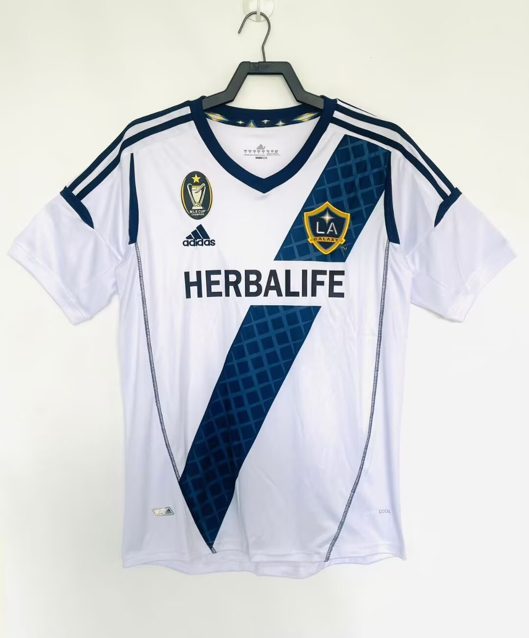 2012 Retro Version Los Angeles Galaxy Home White Thailand Soccer Jersey AAA-1041/710/811