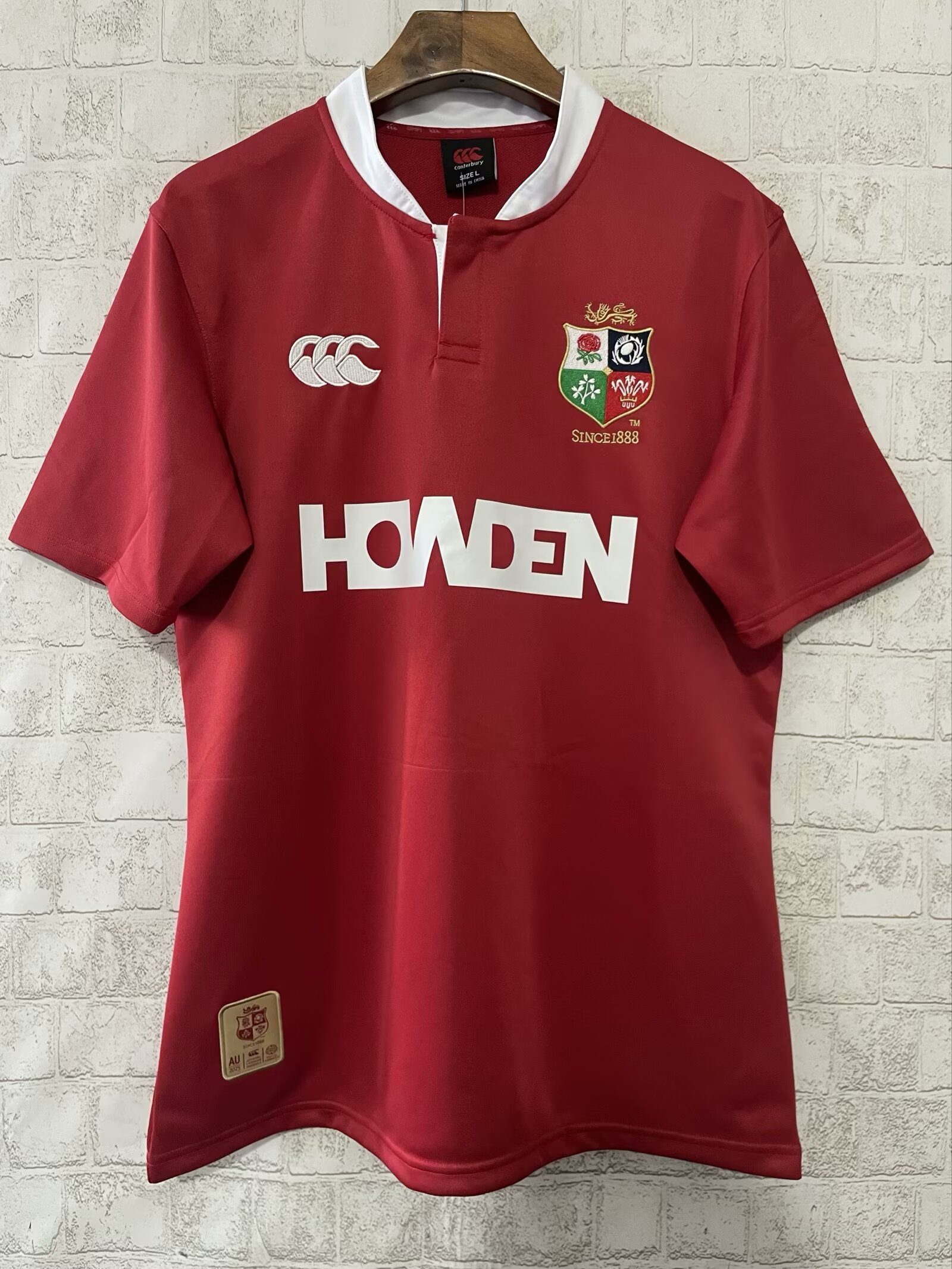 2024 Lions Red Thailand Rugby Shirts-805