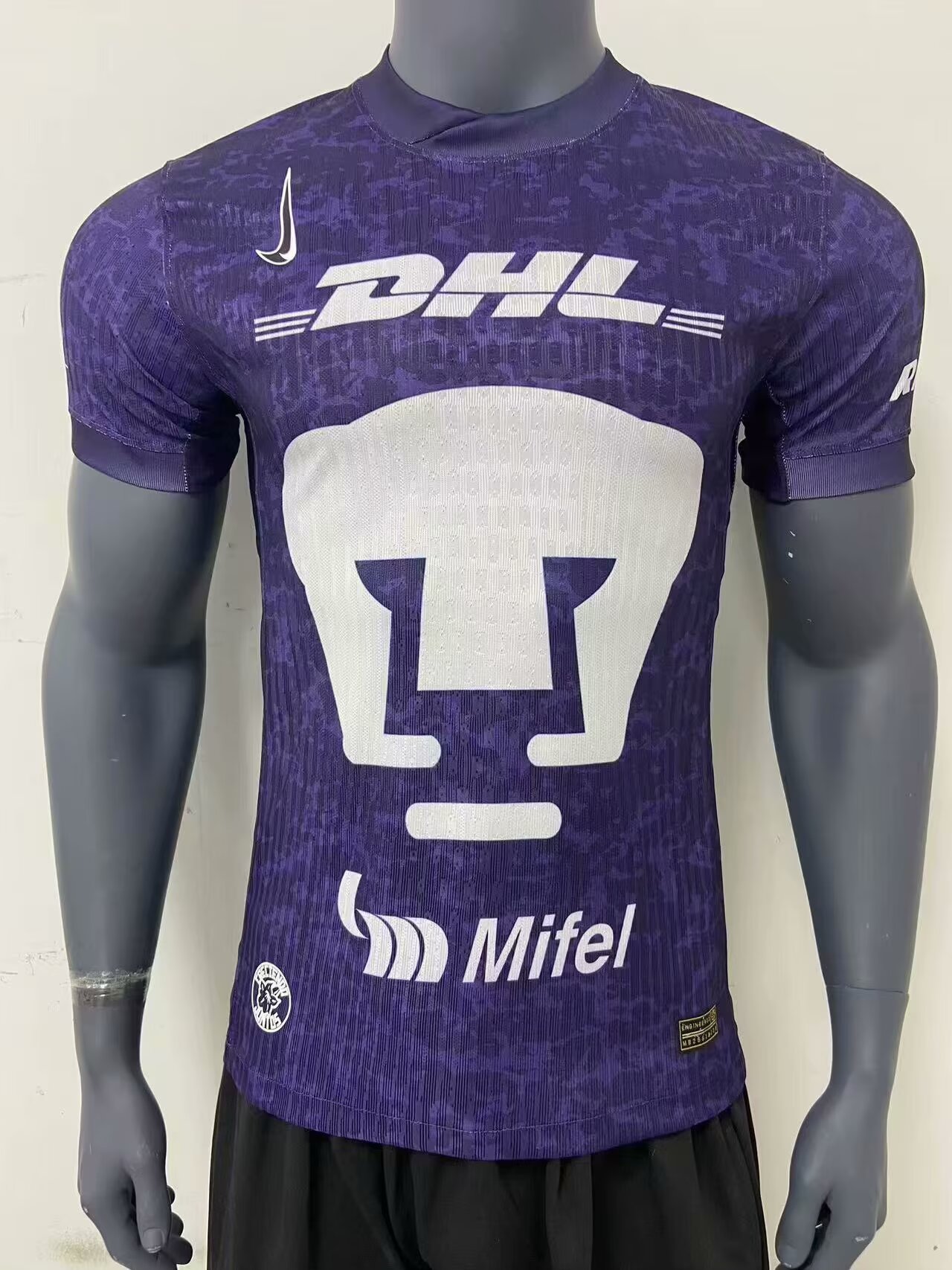 Player Version 2024/25 Pumas UNAM 2nd Away Purple Thailand Soccer Jersey AAA-27