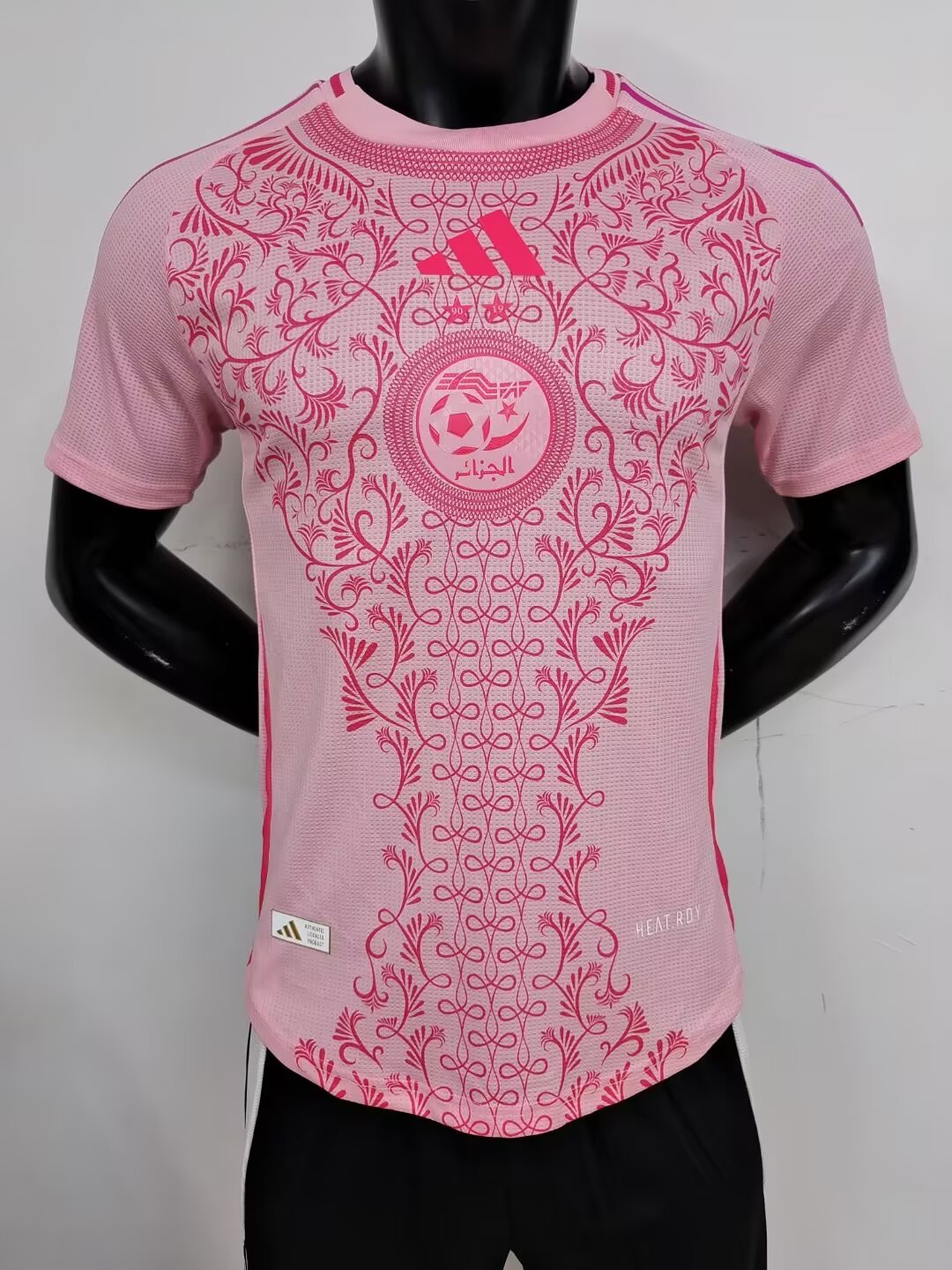 Player Version 2024/25 #A34 Algeria Pink Thailand Soccer Jersey AAA-MY