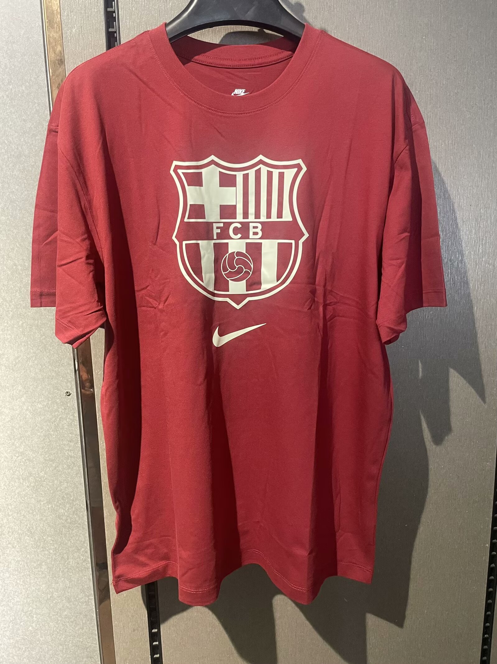 2024 Barcelona Red Soccer Cotton T-Shirts-308