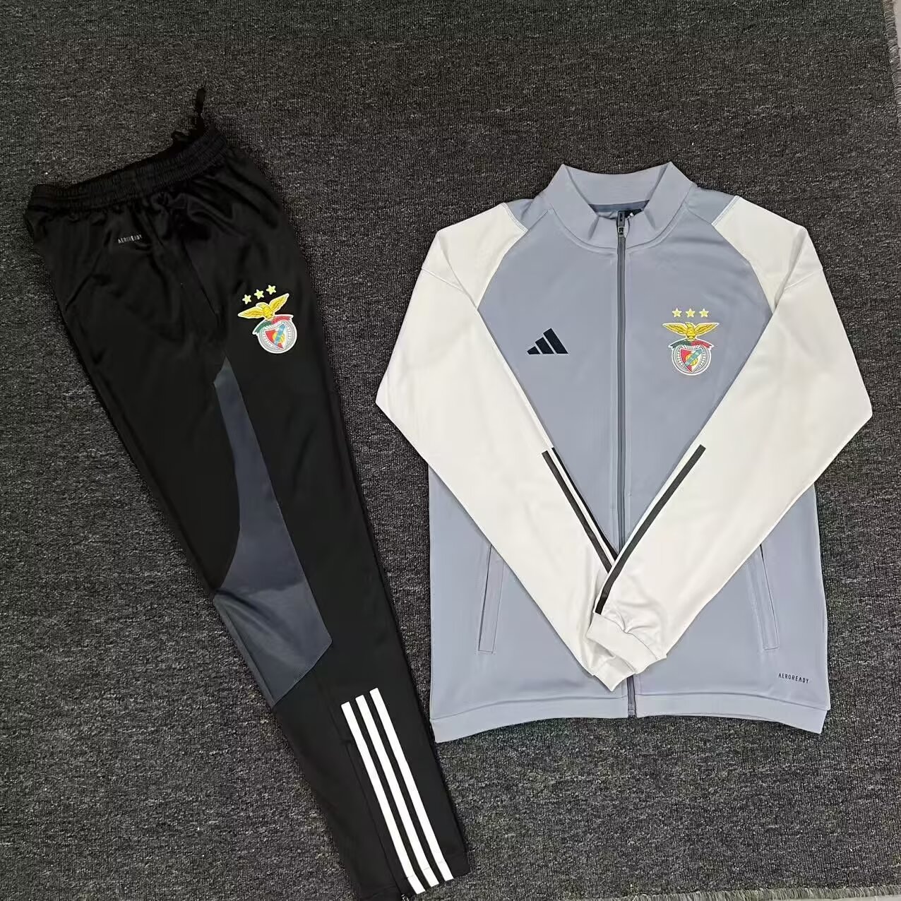 2024/25 Benfica Gray Training Thailand Jacket Uniform-522