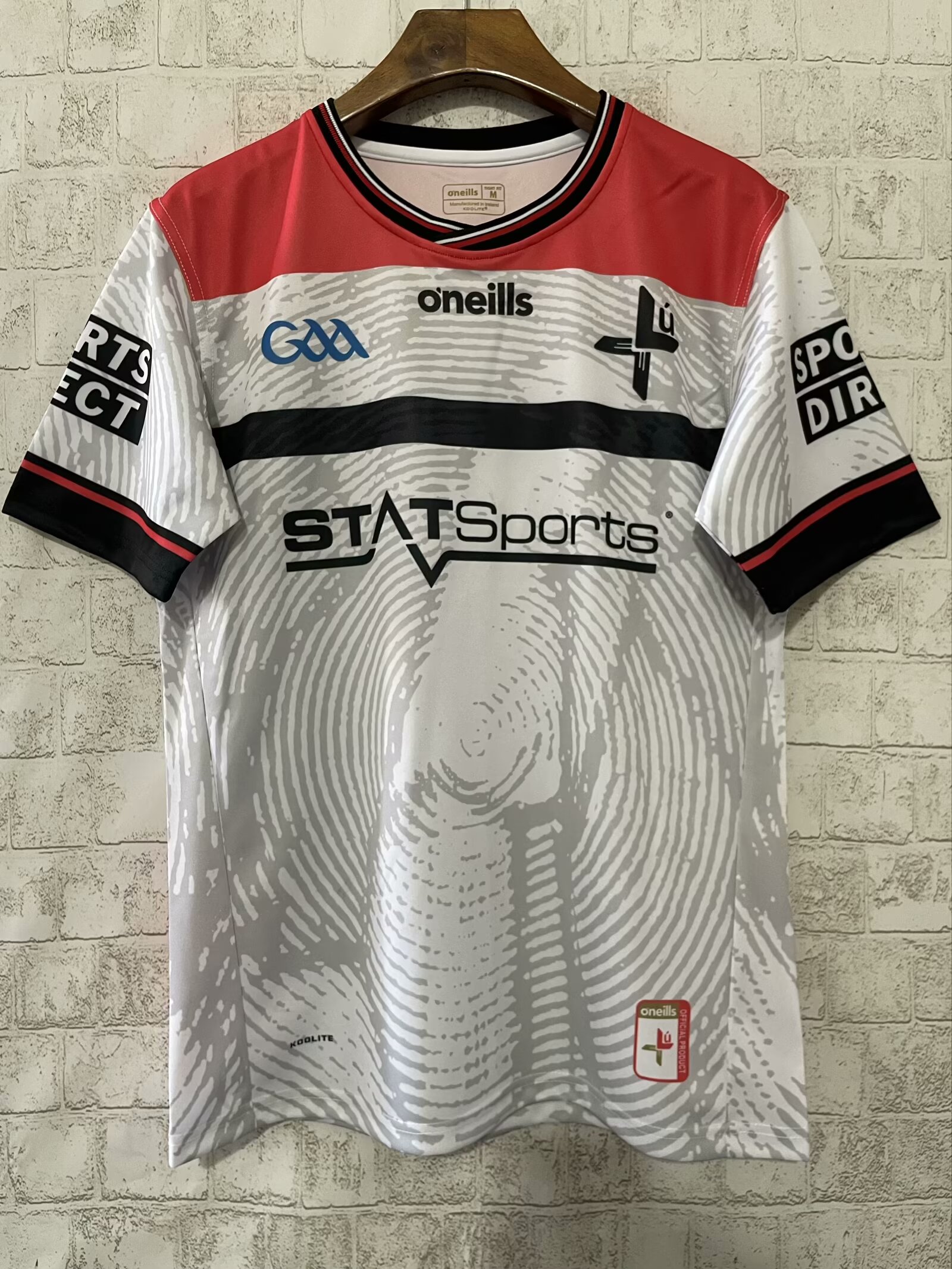 2024/25 GAA Red Ross White & Gray Thailand Rugby Shirts-805