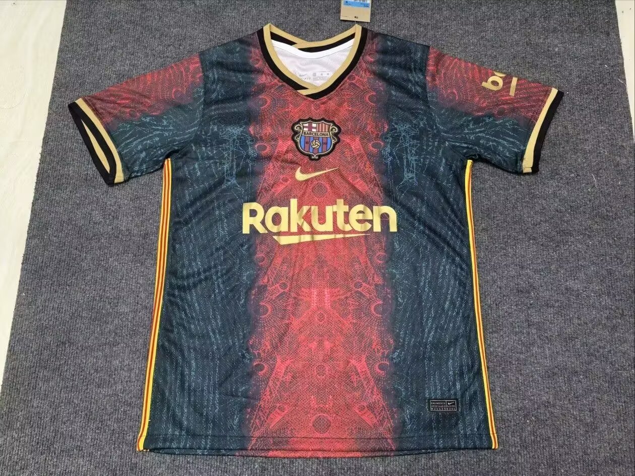 2024/25 Special Version Barcelona Black & Red Thailand Soccer Jerseys-312