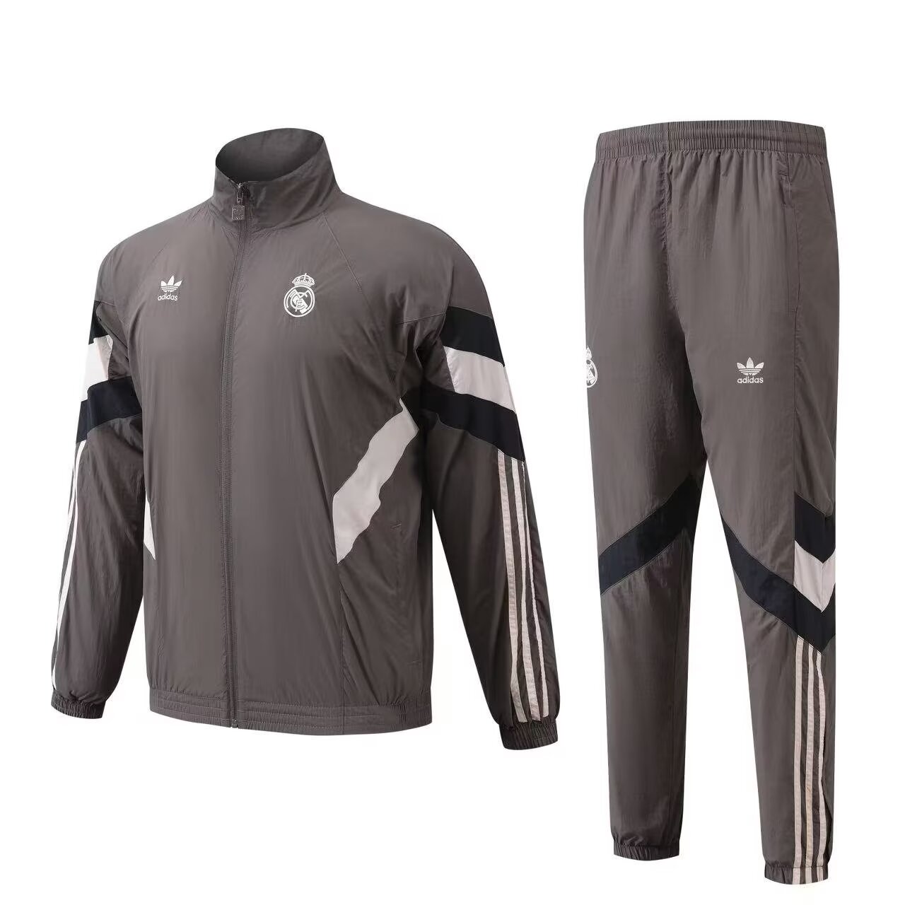 2024/25 Real Madrid Dark Gray Thailand Jacket Uniform-703