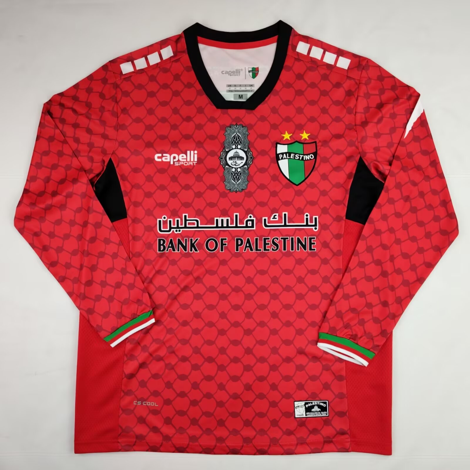 2024/25 Palestine Red Thailand LS Soccer Jersey-38