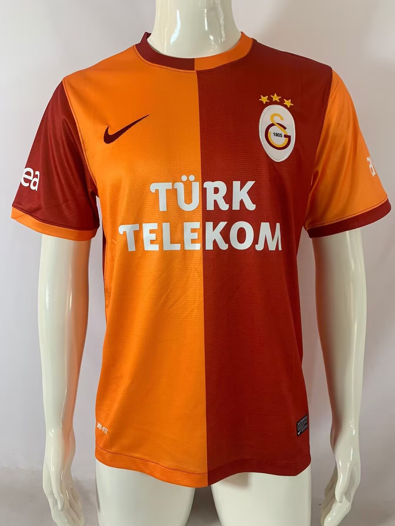 13/14 Retro Version Galatasaray SK Orange & Red Thailand Soccer Jerseys AAA-503