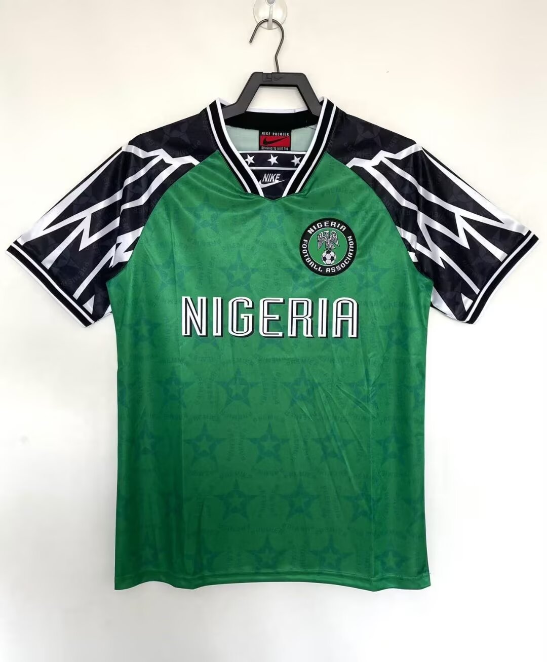 94/95 Retro Verison Nigeria Home Green Soccer Thailand jersey-811