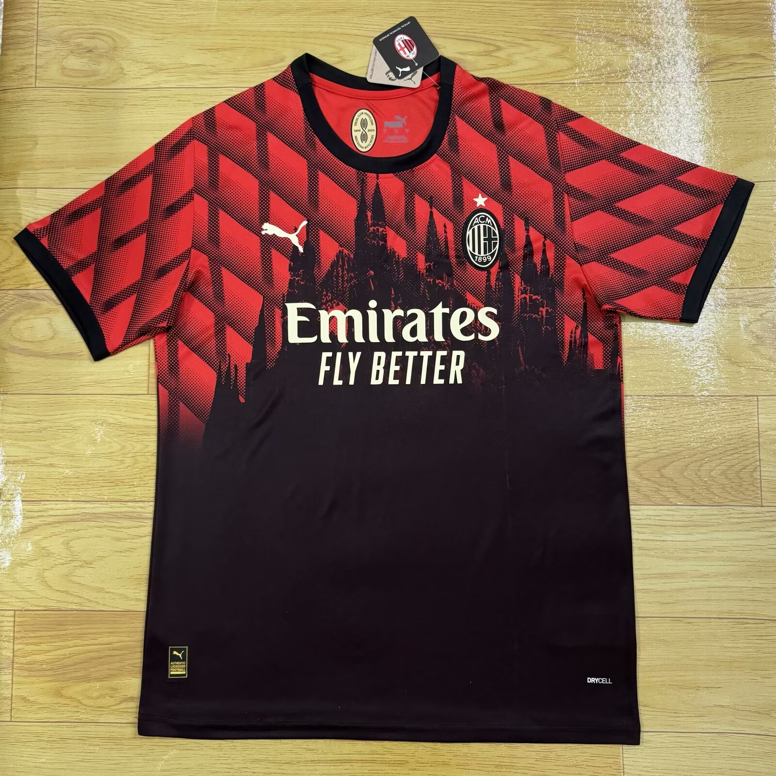 2024-2025 Special Version  AC Milan Red & Black Thailand Soccer Jersey AAA-LP/312