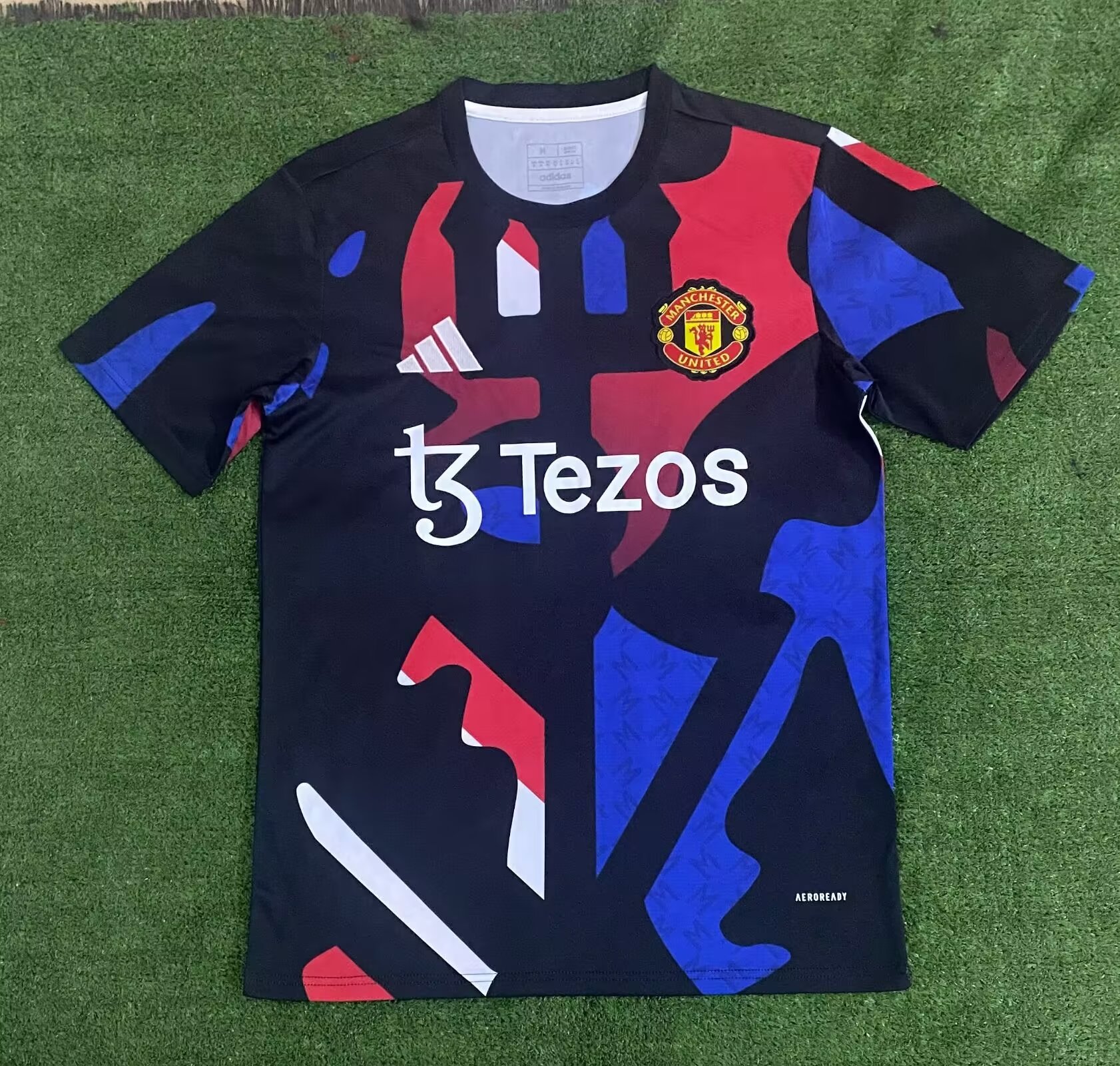 2024/25 Manited United Black Thailand Soccer Pre-match Training Jerseys-23/711/416