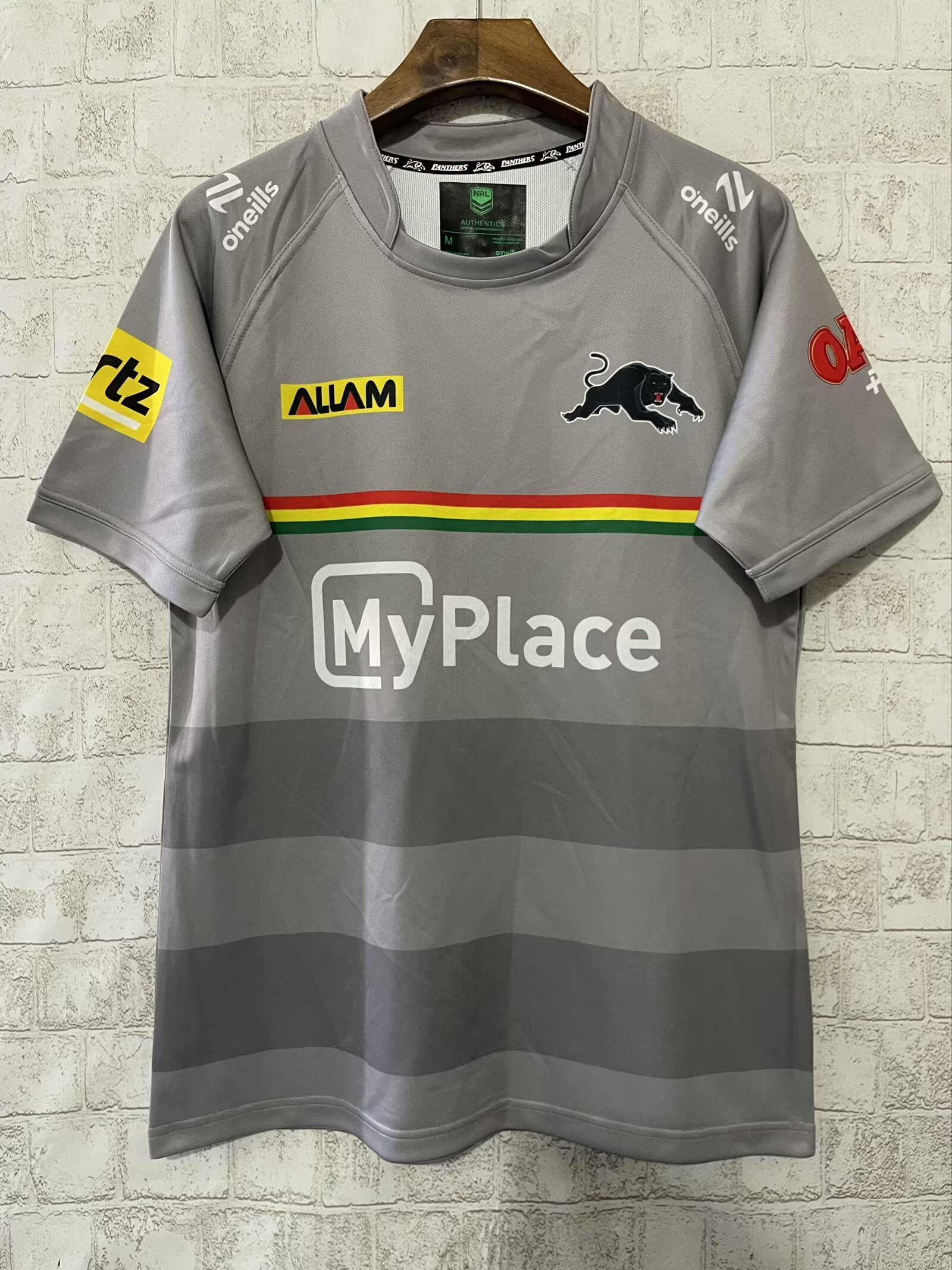 2024/25 Lions Gray Thailand Rugby Shirts-805