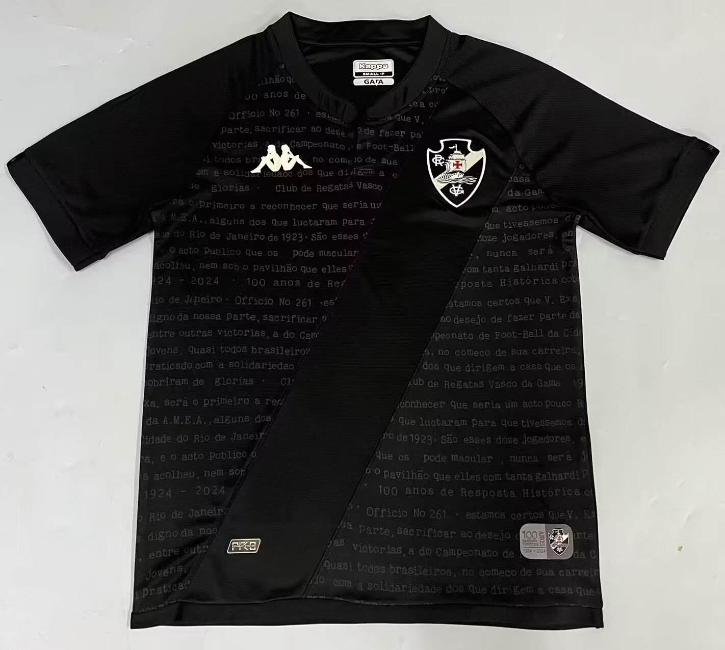 2024/25 CR Vasco da Gama Goalkeeper Black Thailand Soccer Training Jerseys-95/1116/908