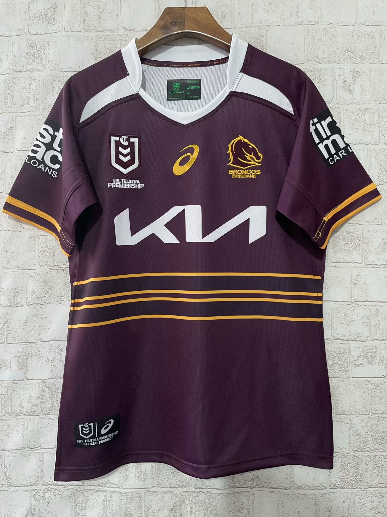 2025 Mustang Home Red Thailand Rugby Training Shirts-805