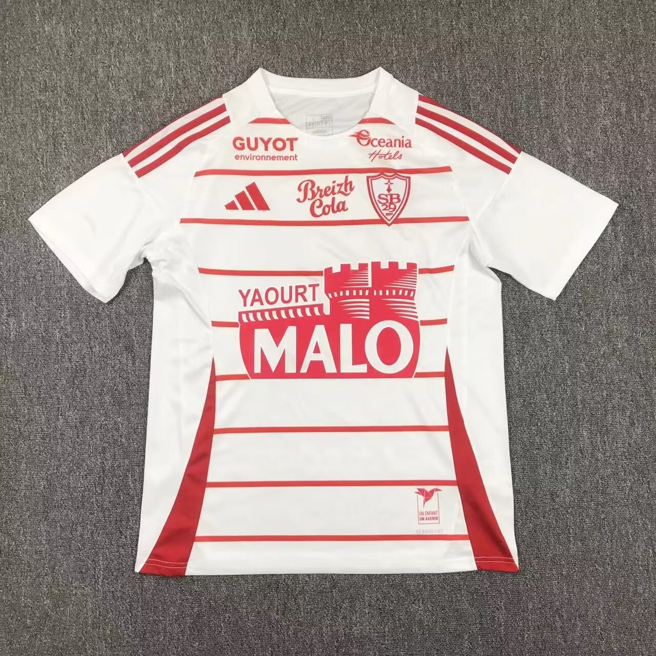 2024/25 Stade Brestois 29 Away White Thailand Soccer Jersey AAA-417