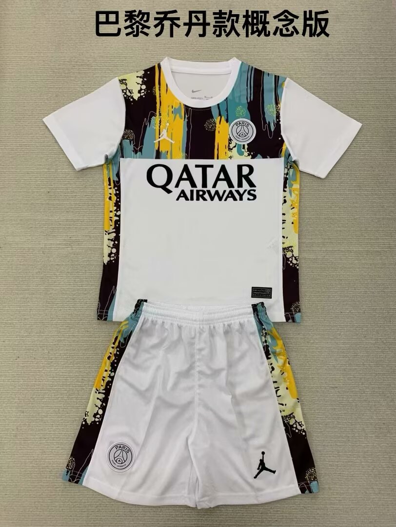 2024/25 Gainian Version Paris SG White Soccer Uniform-208