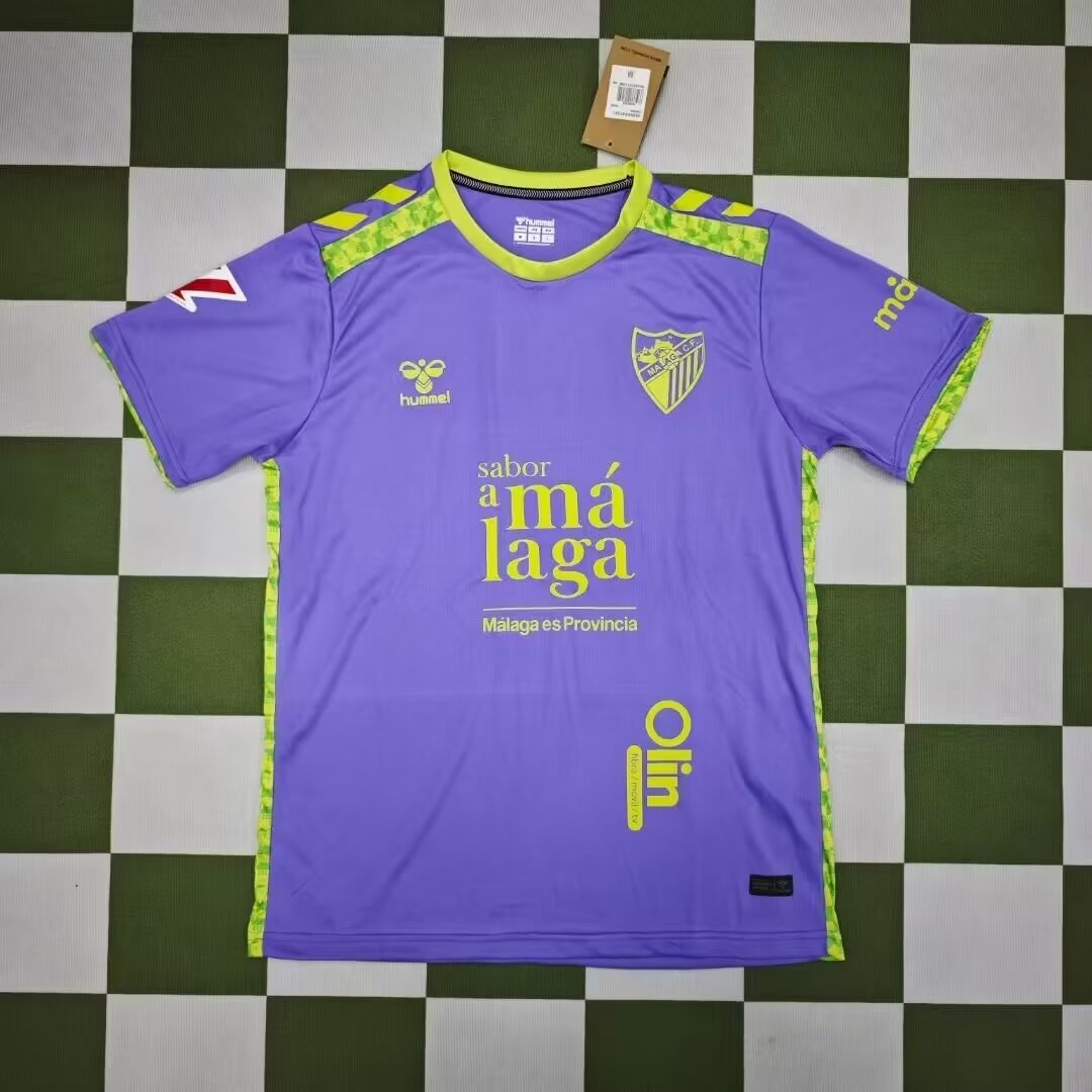 2024/25 Málaga CF Away Purple Thailand Soccer Jersey-95/301/1040/23